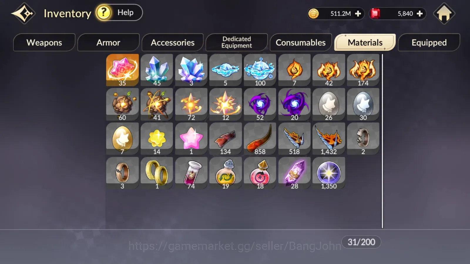 Seven Knights Re:Birth Accounts Global|4EX7(TC4Juri,TC2Fai,Melia,Rosie)48TC6(Dello image 10