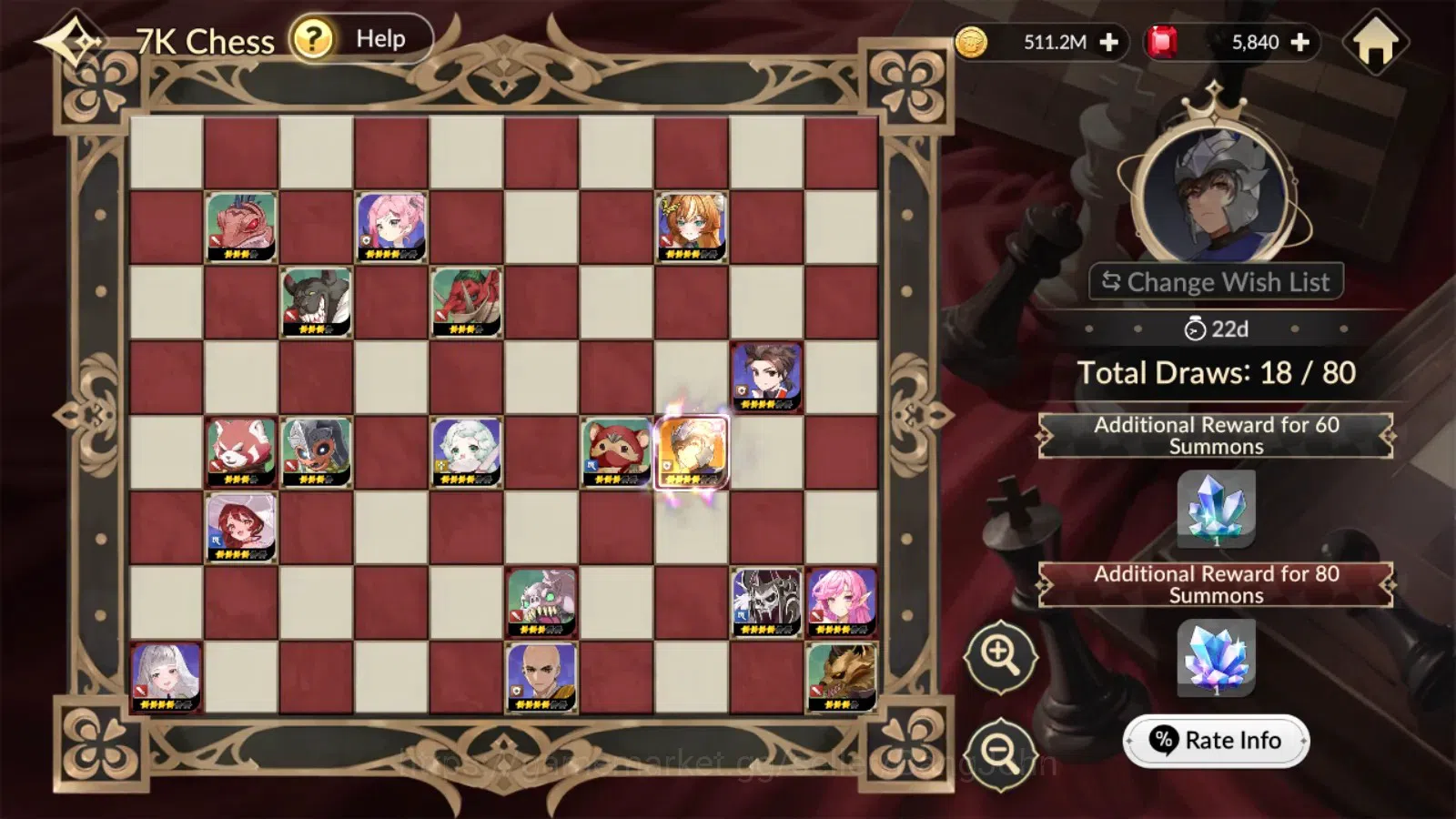Seven Knights Re:Birth Accounts Global|4EX7(TC4Juri,TC2Fai,Melia,Rosie)48TC6(Dello image 16