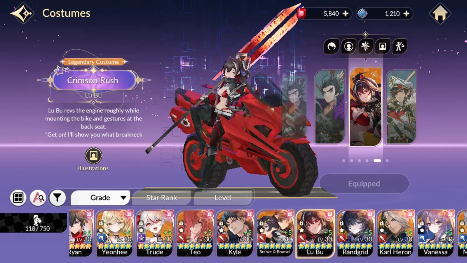 Seven Knights Re:Birth Accounts Global|4EX7(TC4Juri,TC2Fai,Melia,Rosie)48TC6(Dello image 2