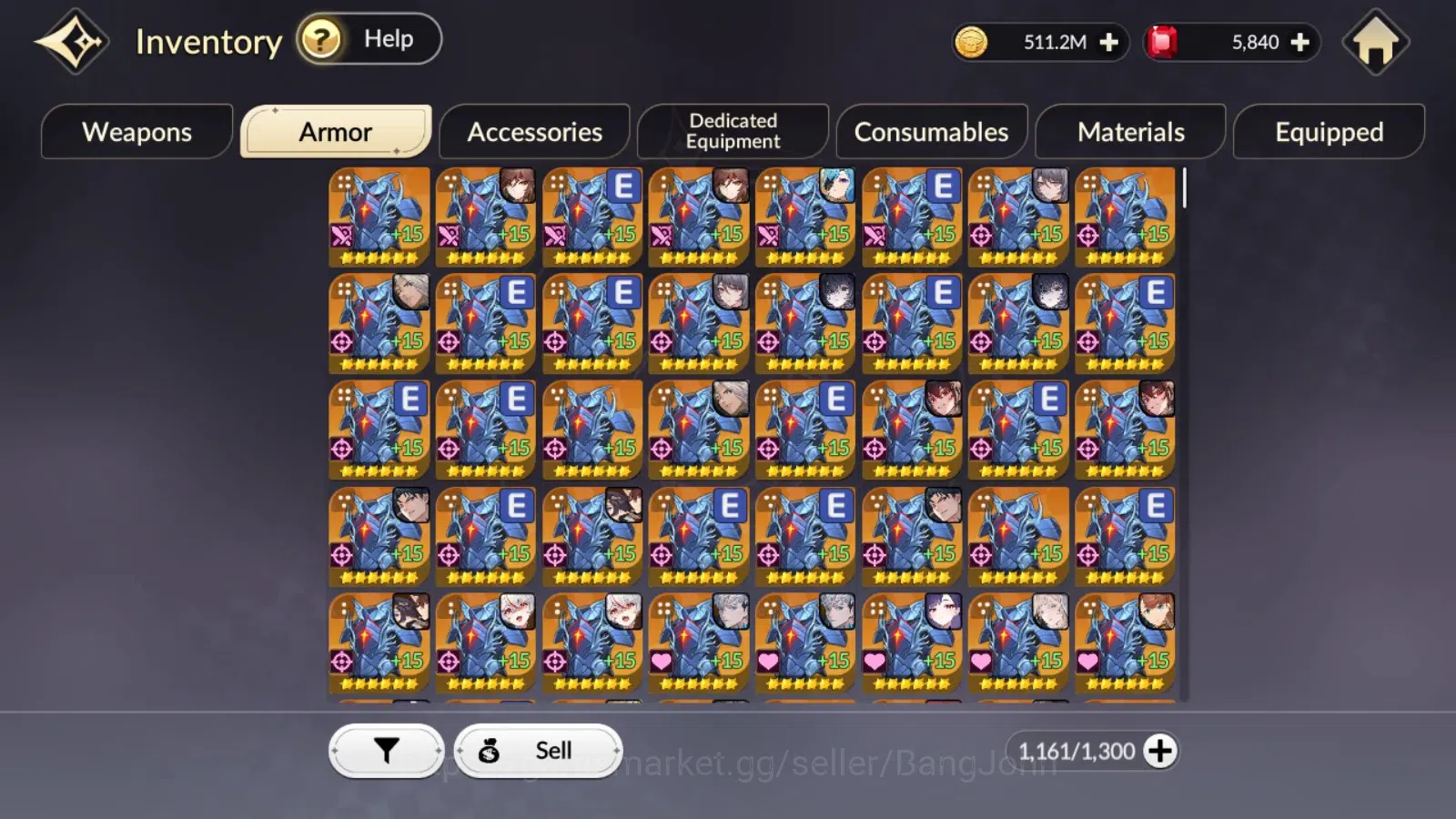 Seven Knights Re:Birth Accounts Global|4EX7(TC4Juri,TC2Fai,Melia,Rosie)48TC6(Dello image 6
