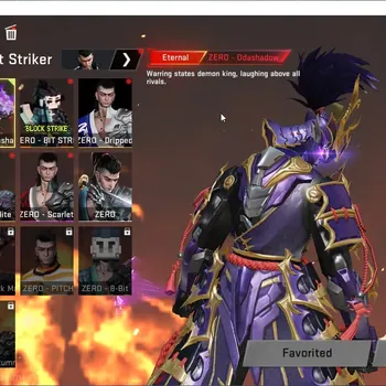 Blood Strike Accounts Collab Skin Asia|Eternal ZERO-Odashadow Lv2|Melee Ultra Buterfly Knife|Collab AOT MCX,etc|14 Ultra|2