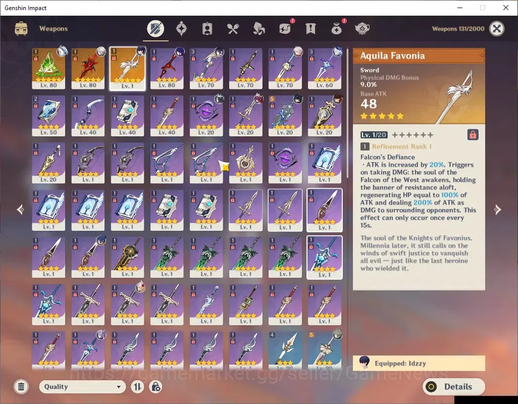 Genshin Impact Accounts ASIA|AR 56|8 Limited + 3 (*5Weapon)|ArleC2+Sign,Ka image 16
