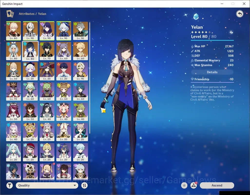 Genshin Impact Accounts ASIA|AR 56|8 Limited + 3 (*5Weapon)|ArleC2+Sign,Ka image 9