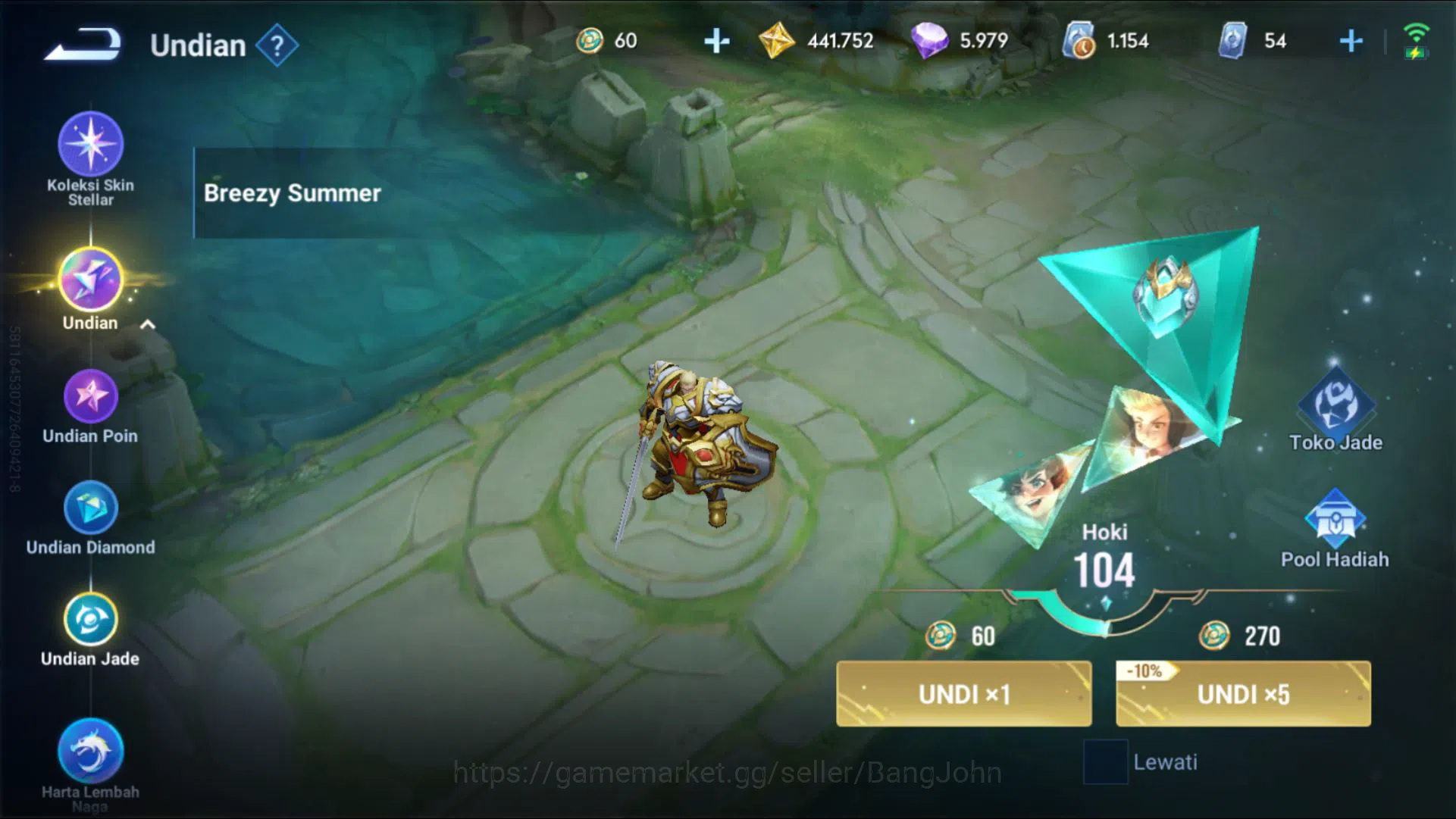 Honor of Kings Accounts [GLOBAL Good Acc] 112 H & 208 S | 6 Legend, Blesse image 11
