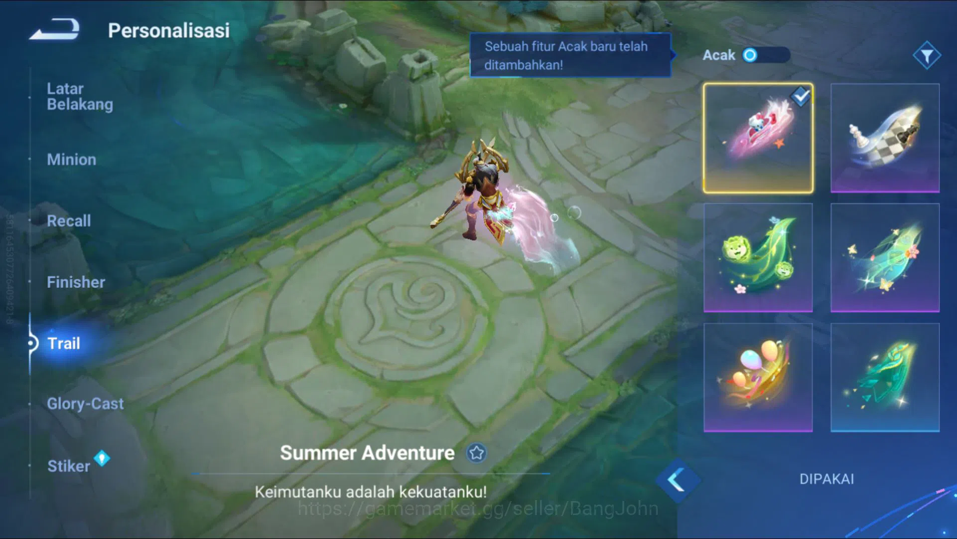 Honor of Kings Accounts [GLOBAL Good Acc] 112 H & 208 S | 6 Legend, Blesse image 15