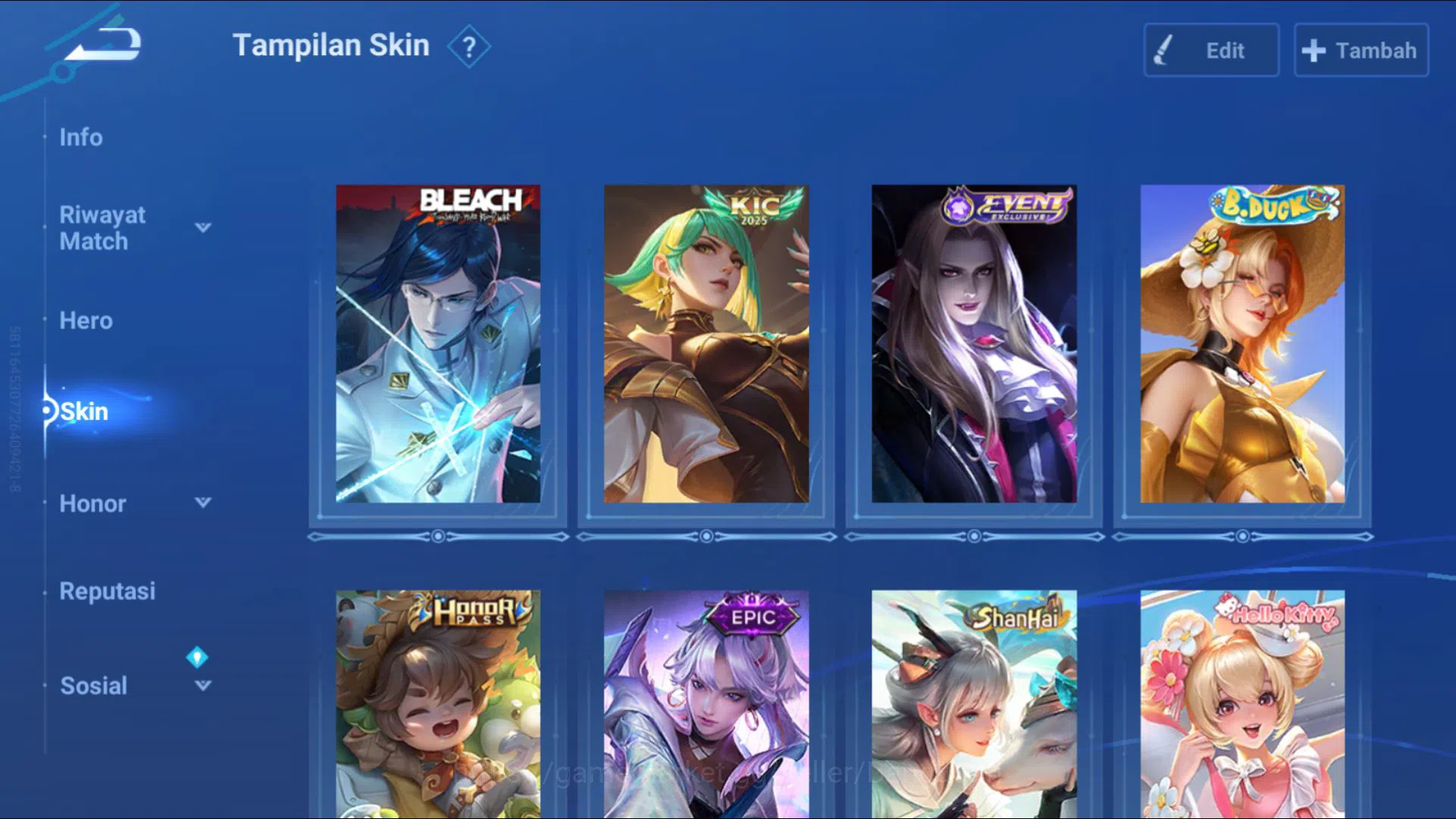 Honor of Kings Accounts [GLOBAL Good Acc] 112 H & 208 S | 6 Legend, Blesse image 6