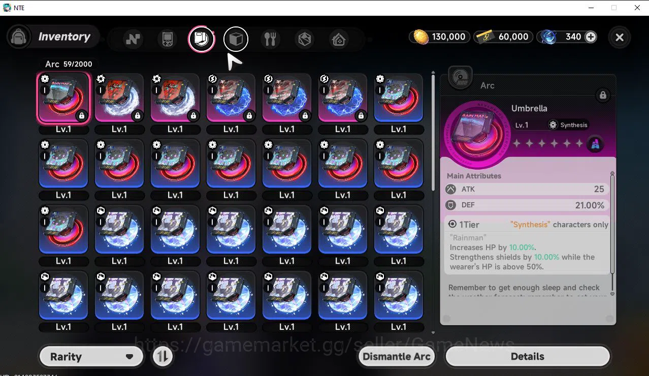 Neverness to Everness Accounts GLOBAL EU |HL 3| 1 SSR Limited Nanally | 3 SR [Min image 3