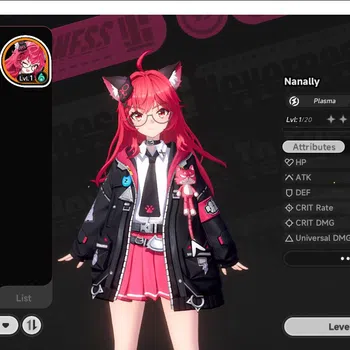 Neverness to Everness Accounts GLOBAL EU |HL 3| 1 SSR Limited Nanally | 3 SR [Min image 1
