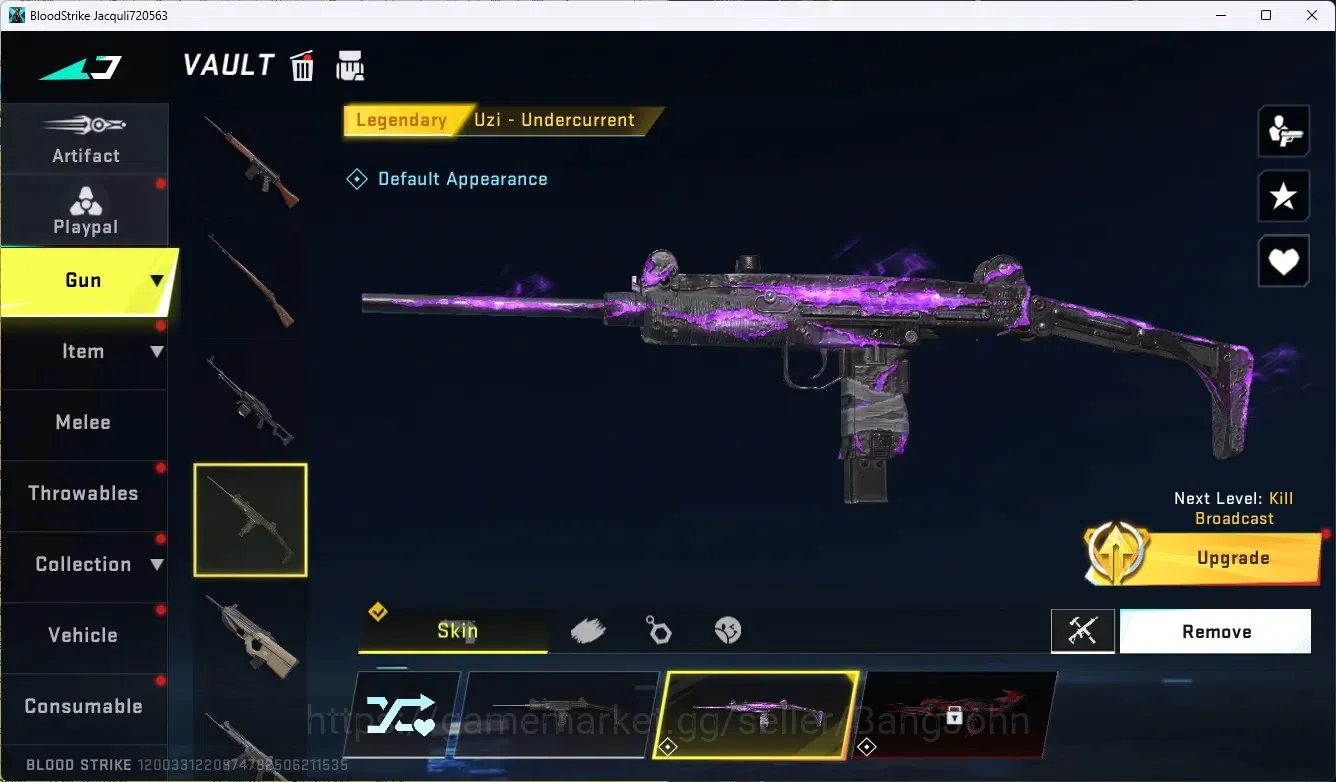 Blood Strike Accounts ASIA |Eternal AUG-Empyrean|2 Legendary Gun|Collab image 4