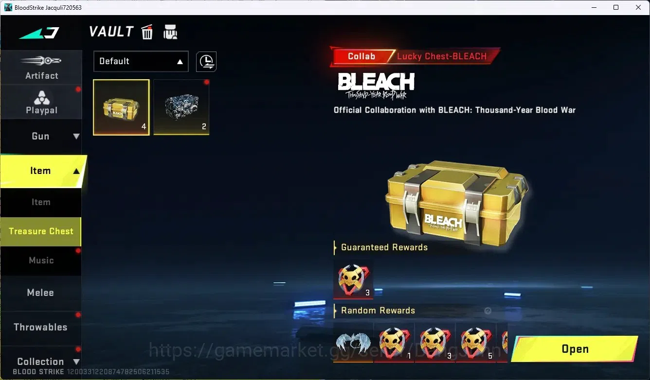 Blood Strike Accounts ASIA |Eternal AUG-Empyrean|2 Legendary Gun|Collab image 6