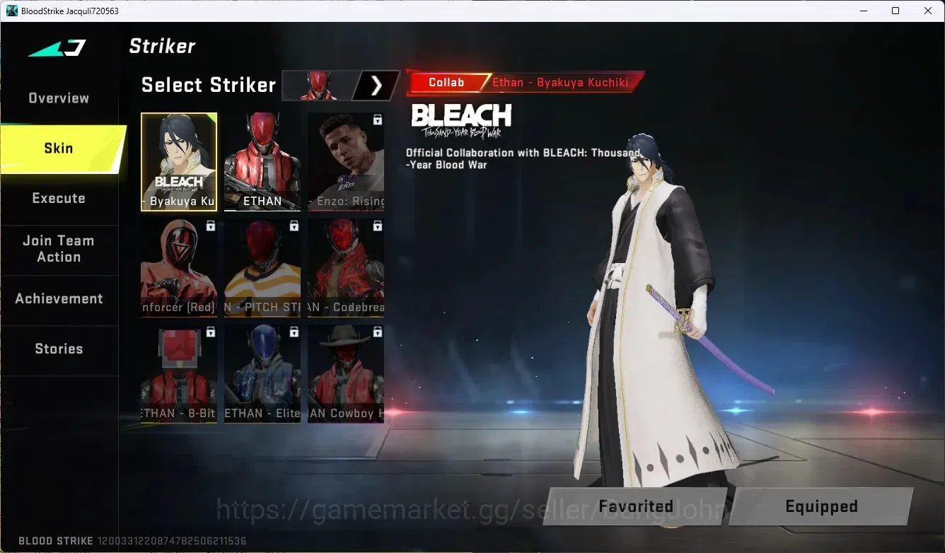 Blood Strike Accounts ASIA |Eternal AUG-Empyrean|2 Legendary Gun|Collab image 7