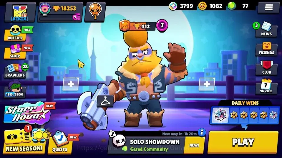Brawl Stars Accounts 18253 Trophy|56 Brawlers 4 Max Lvl |89 Skins|1 Myt image 3