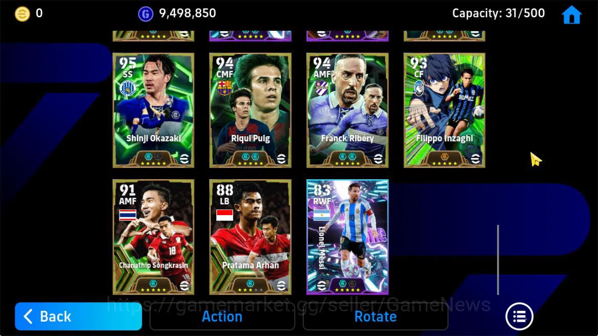 eFootball Accounts Mobile|BigTime(Lamine Yamal),Fortress(Franco Bares image 11