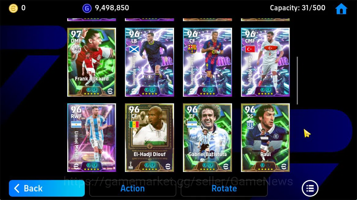 eFootball Accounts Mobile|BigTime(Lamine Yamal),Fortress(Franco Bares image 13