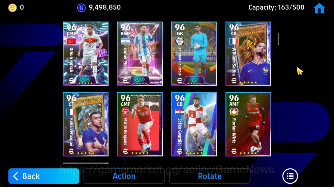 eFootball Accounts Mobile|BigTime(Lamine Yamal),Fortress(Franco Bares image 2