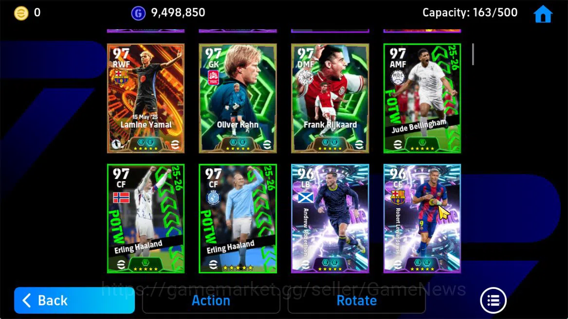 eFootball Accounts Mobile|BigTime(Lamine Yamal),Fortress(Franco Bares image 3