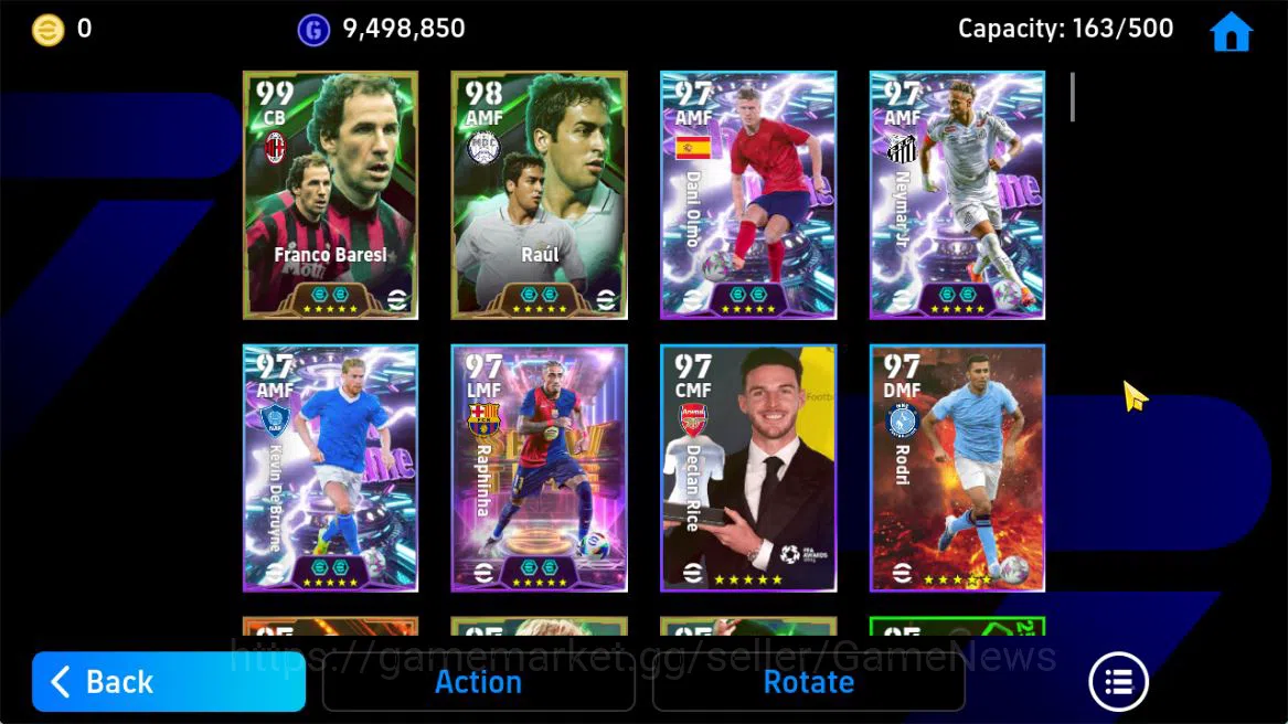 eFootball Accounts Mobile|BigTime(Lamine Yamal),Fortress(Franco Bares image 4