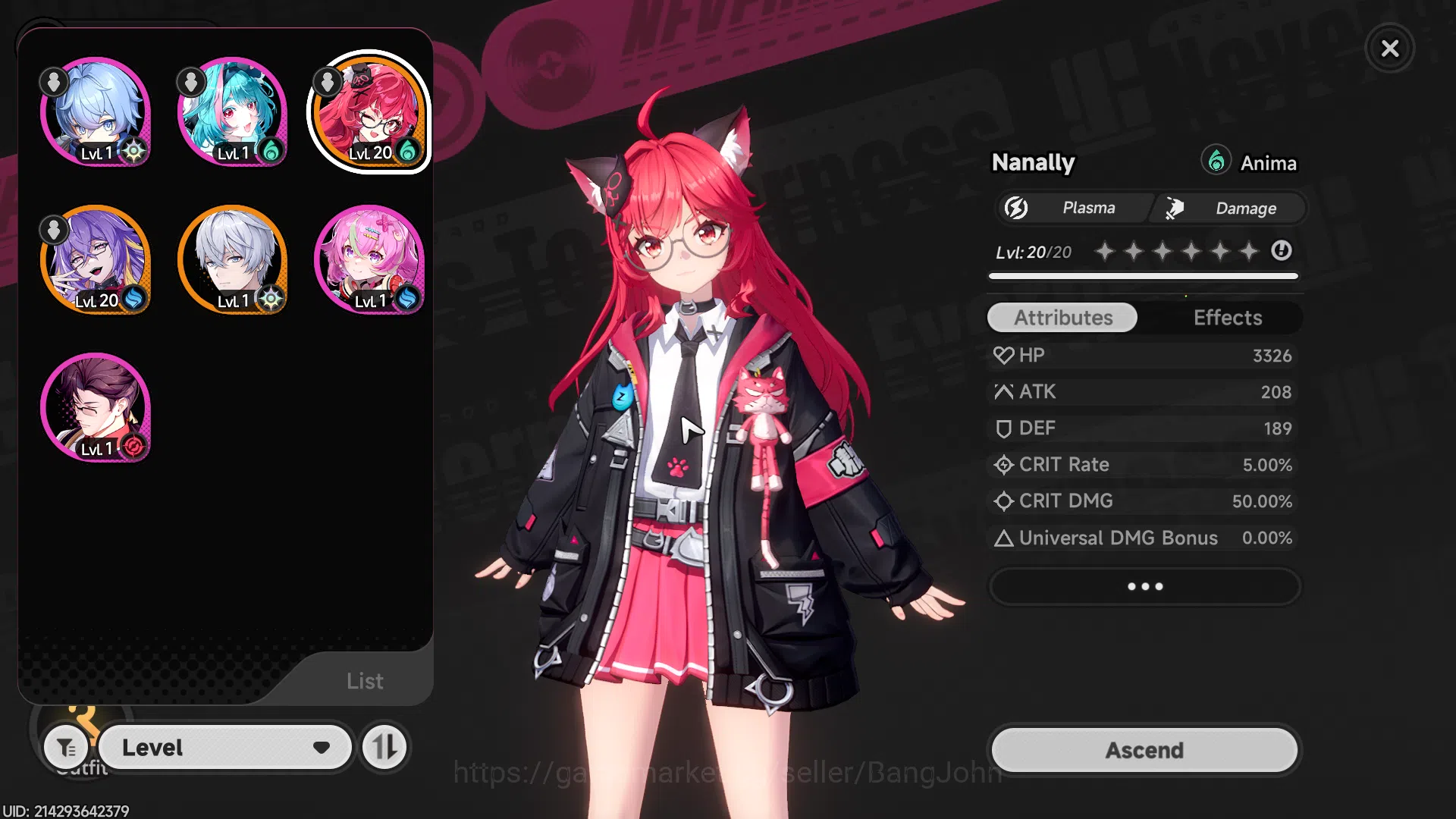 Neverness to Everness Accounts EU | Starter Lv 3 | 2 S Char Nanally, Fadia + 4 A  image 13
