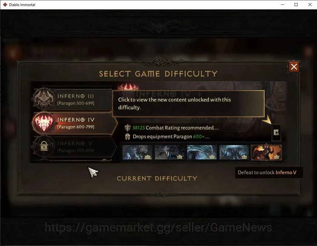 Diablo Immortal Accounts OCE - Azmodan|CS ON|Lv60(846)|Druid|CR 44k|Reso 42 image 14