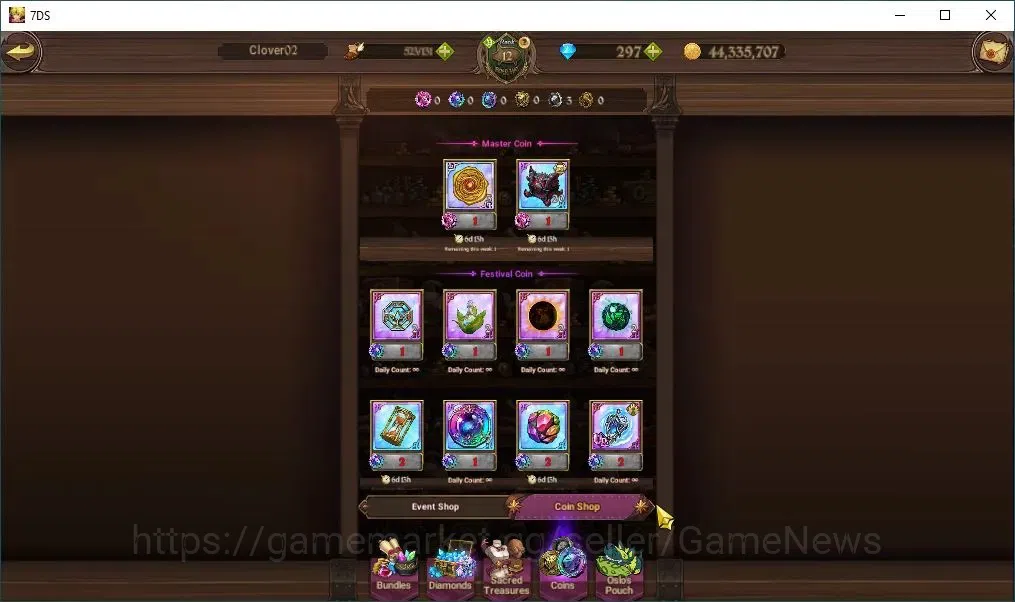 The Seven Deadly Sins: Grand Cross Accounts Global|297 Dm+1 UR Selector|604K CC|1 LR+5 UR|Eliz image 8