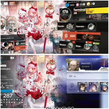 Arknights Accounts High-End #A178: ALL STAGES CLEARED!! [Global] Level 104 | 287 Operators, 11 Limited NEW Wang, Ling Pot2