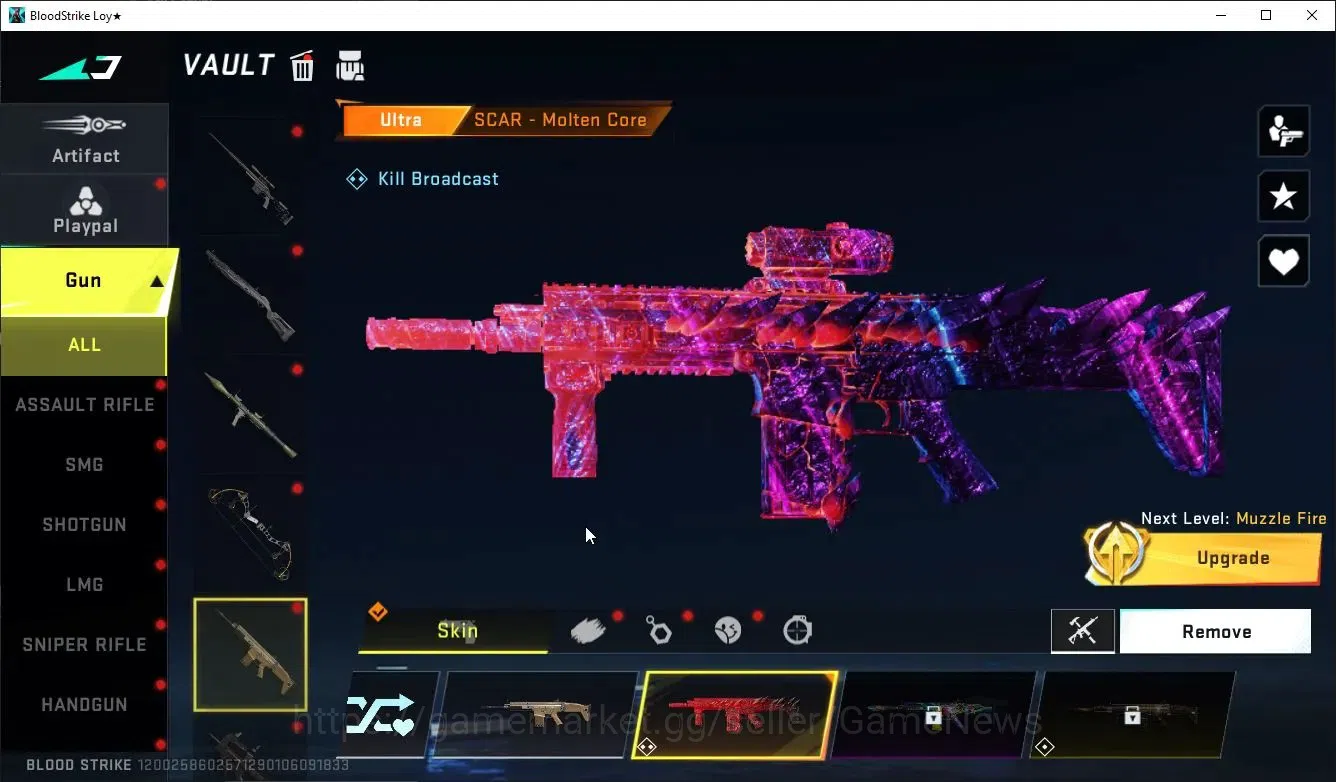 Blood Strike Accounts ASIA|Collab 7DS AK47,Karl98,QBZ95+6 ULTRA [Nova,Bl image 11