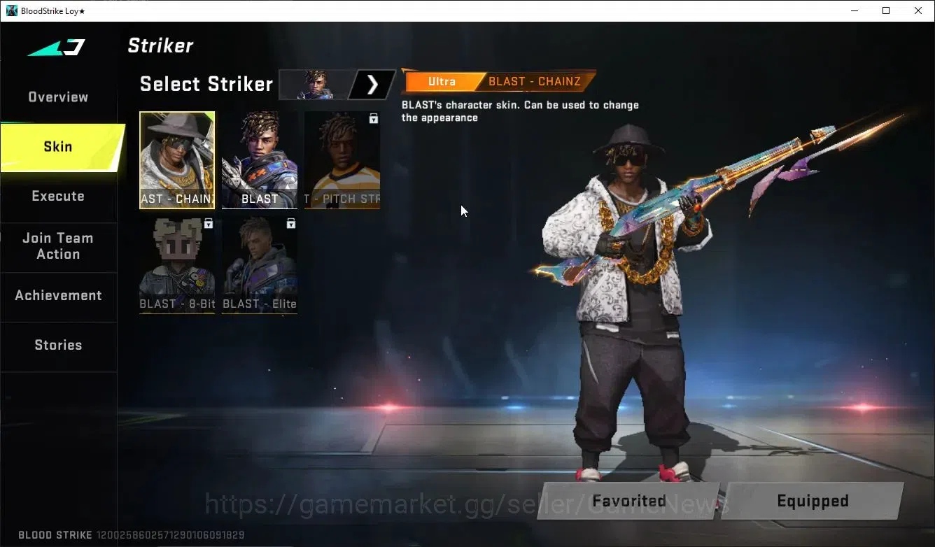 Blood Strike Accounts ASIA|Collab 7DS AK47,Karl98,QBZ95+6 ULTRA [Nova,Bl image 4