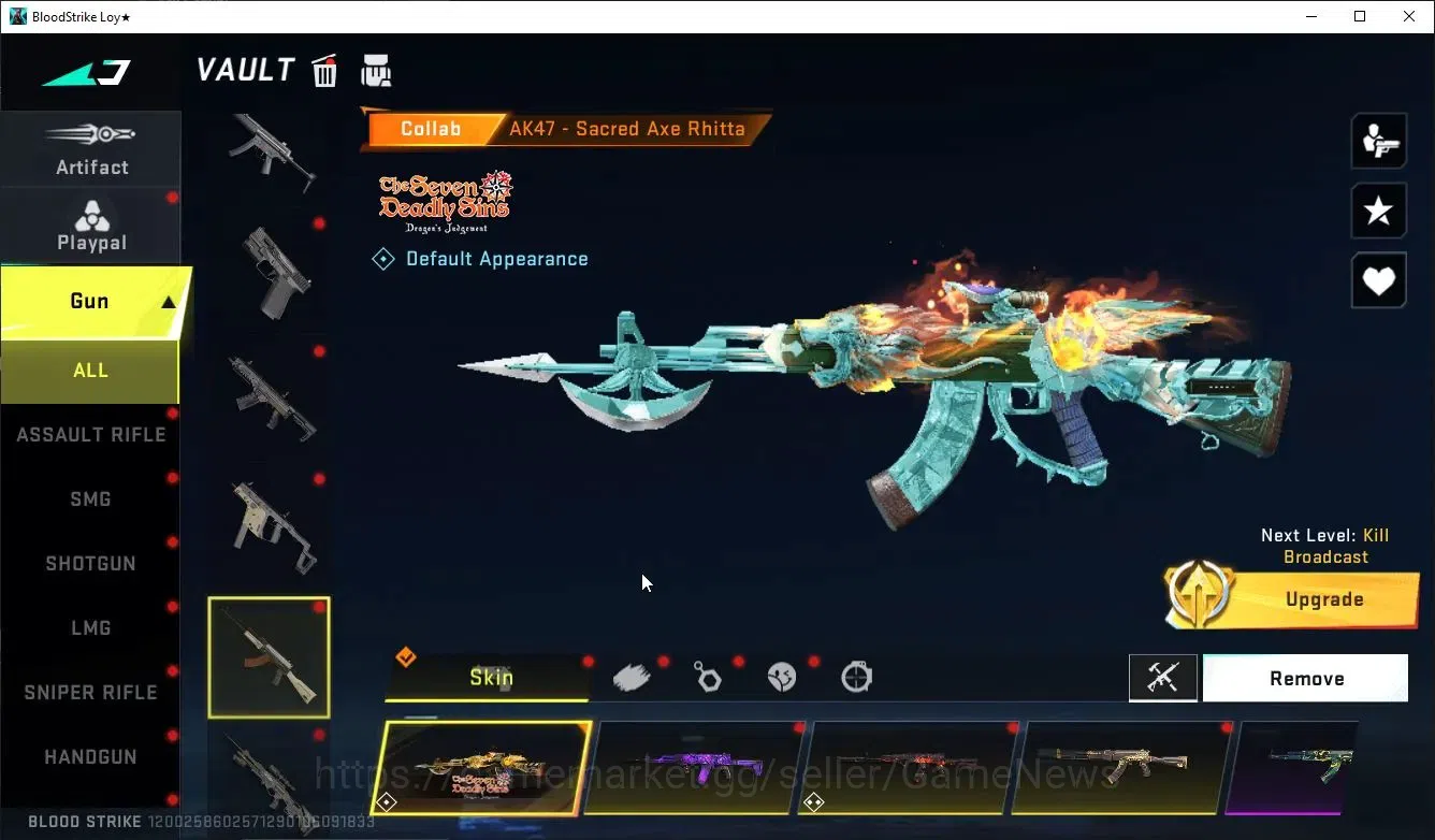 Blood Strike Accounts ASIA|Collab 7DS AK47,Karl98,QBZ95+6 ULTRA [Nova,Bl image 6