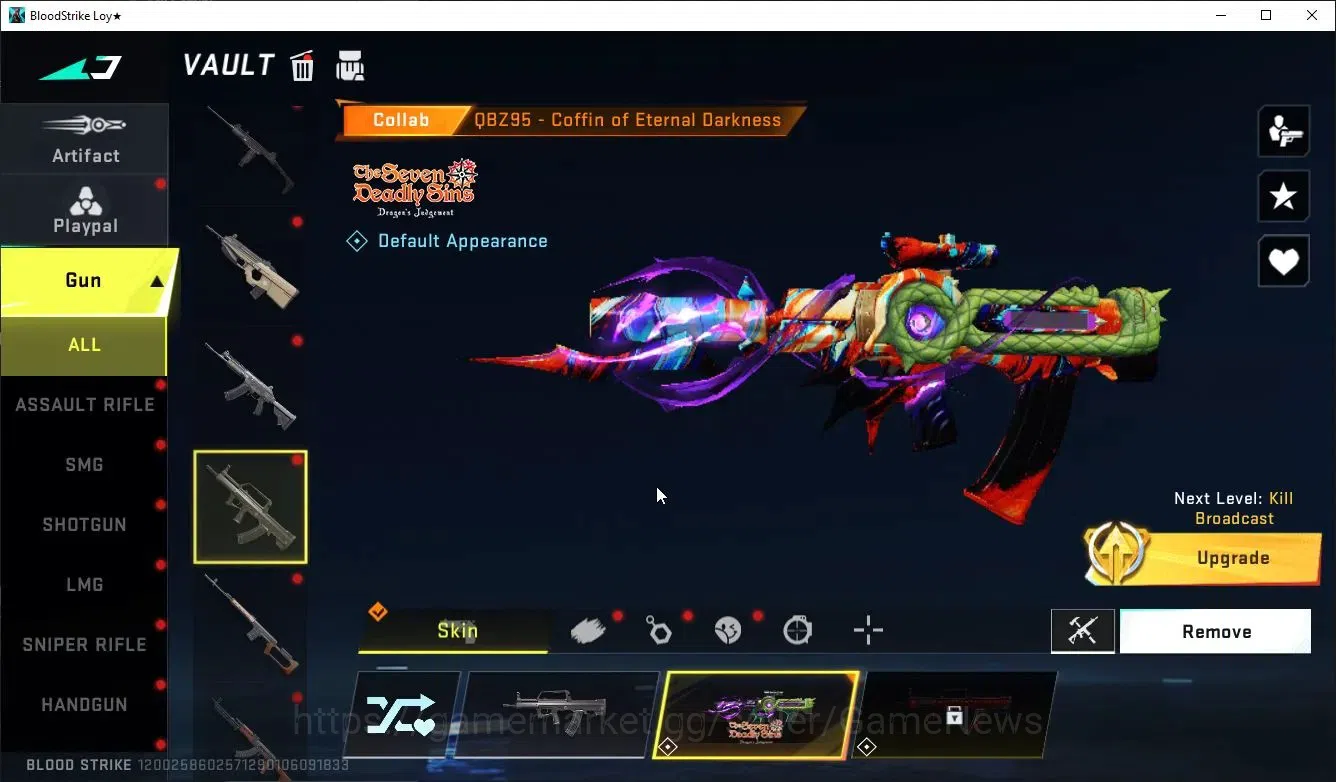 Blood Strike Accounts ASIA|Collab 7DS AK47,Karl98,QBZ95+6 ULTRA [Nova,Bl image 8