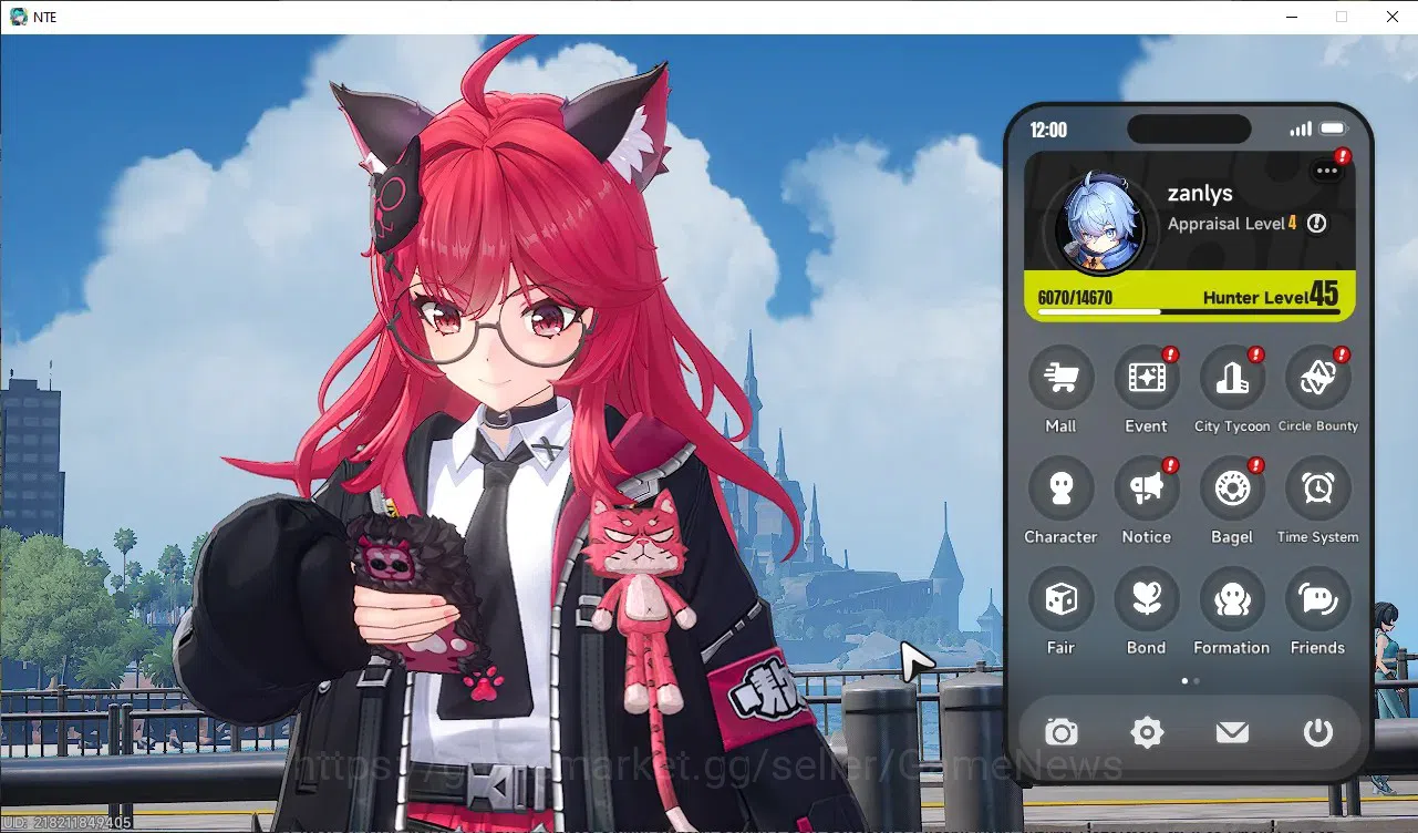 Neverness to Everness Accounts Global SEA|HL 45|TL 27|9 SSR 4 Limited [Nanally+Outfit,Shinku,Lacrimosa,Hotori]|1 SSR 18