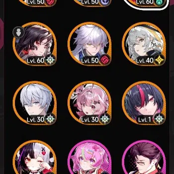 Neverness to Everness Accounts Global SEA|HL 45|TL 27|9 SSR 4 Limited [Nanally+Outfit,Shinku,Lacrimosa,Hotori]|1 SSR