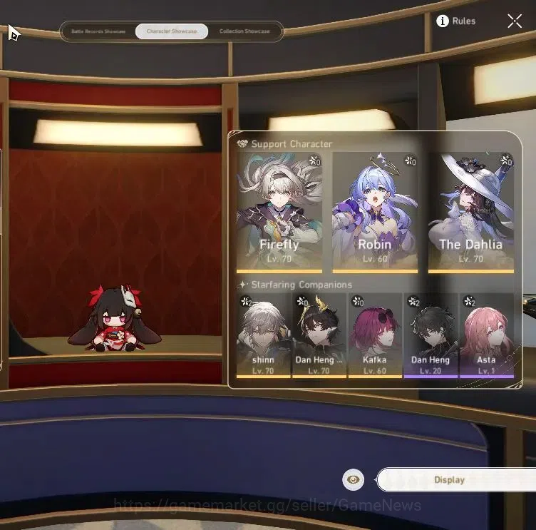 Honkai Star Rail Accounts Asia|TL 58|6 Limited|[Firefly,The Dahlia]+Sign,Kaf image 3