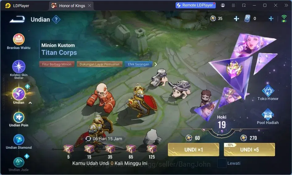 Honor of Kings Accounts GLOBAL|59HR|50SK|LNY2024 LadySun,SunCe,DaQiao|KIC  image 9