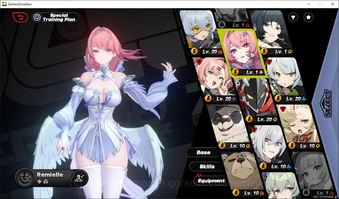 Zenless Zone Zero Accounts Starter ASIA IK 25|S1 Ch1|Starter 2 Limited (Ramille Dan,Jane Doe+Sign)+STD Soldier 11|MC 1