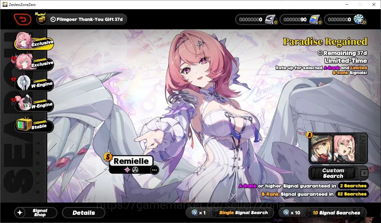 Zenless Zone Zero Accounts Starter ASIA STARTER|Lvl 05 |2limit(Remielle Lvl1, ZhuYuan Lvl1),+6A Agent Anby Agents 1