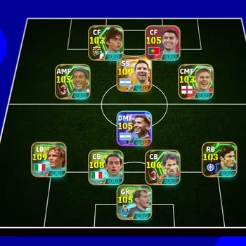 eFootball Accounts Legends & Iconic Players EFOOTBALL COLECTIVE 3255+ | 4 MANAGER BOOSTER,READY TO PLAY,GG SQUAD,FULL