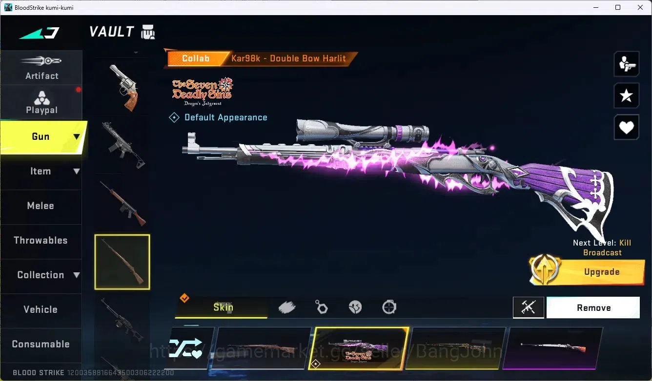 Blood Strike Accounts ASIA |1 ETERNAL DESERT|4 COLLAB GUN (2 TR,2 7DS)|1 image 10