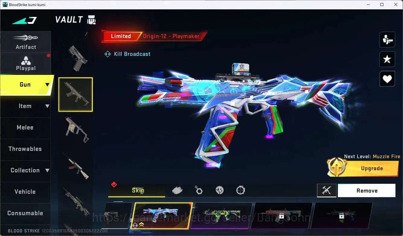 Blood Strike Accounts ASIA |1 ETERNAL DESERT|4 COLLAB GUN (2 TR,2 7DS)|1 image 3