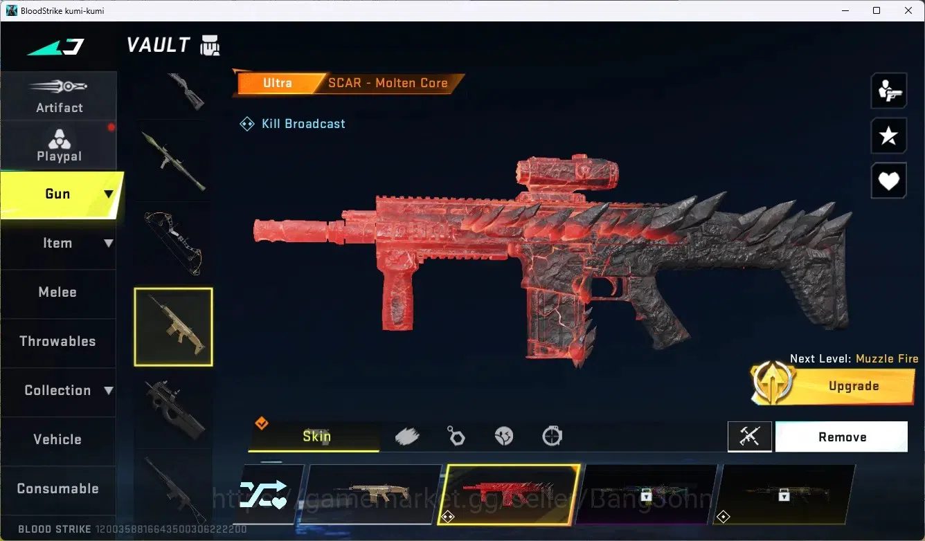 Blood Strike Accounts ASIA |1 ETERNAL DESERT|4 COLLAB GUN (2 TR,2 7DS)|1 image 7