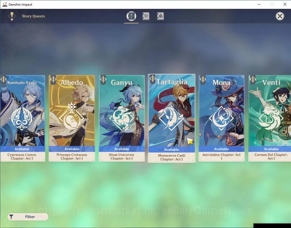 Genshin Impact Accounts Asia |AR 55|5 Limit +2(*5Wep)|Lauma+Sign,Arlecchin image 16