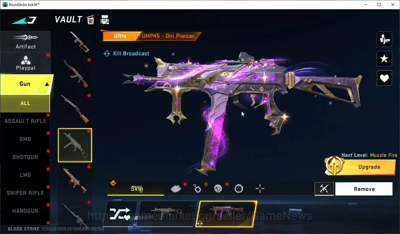 Blood Strike Accounts ASIA|ETERNAL Deagle-Scorpius|7 ULTRA[AK47-Midnight image 14