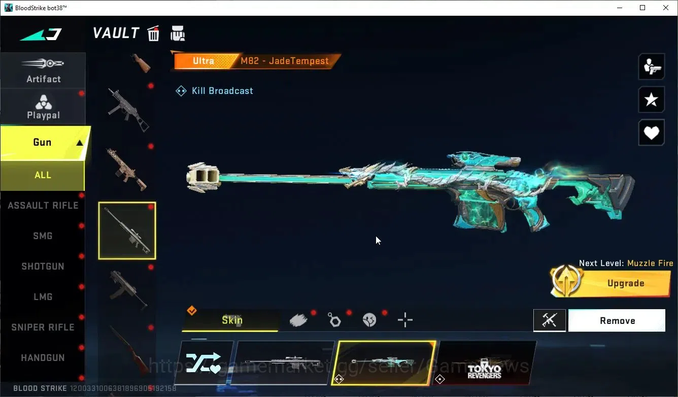 Blood Strike Accounts ASIA|ETERNAL Deagle-Scorpius|7 ULTRA[AK47-Midnight image 15