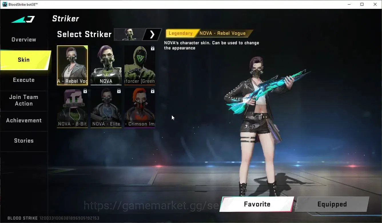 Blood Strike Accounts ASIA|ETERNAL Deagle-Scorpius|7 ULTRA[AK47-Midnight image 6