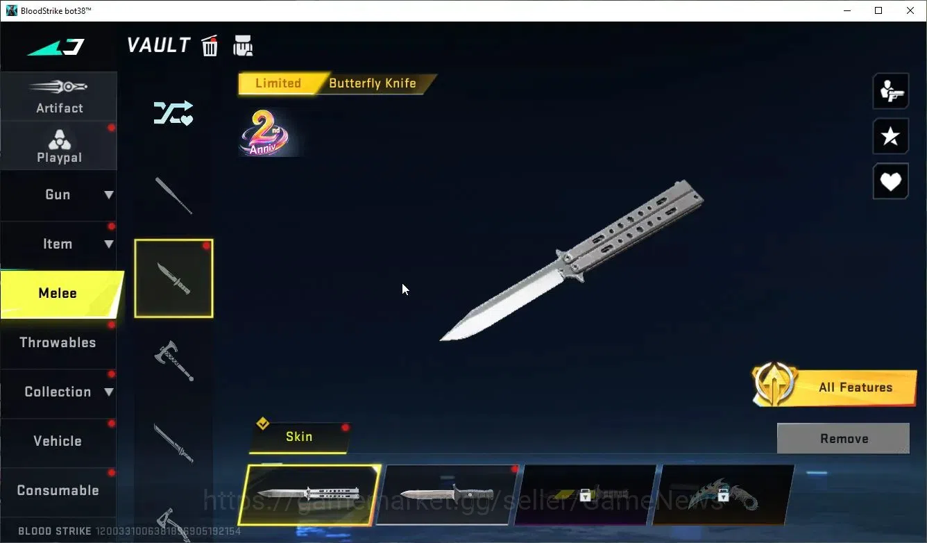 Blood Strike Accounts ASIA|ETERNAL Deagle-Scorpius|7 ULTRA[AK47-Midnight image 7
