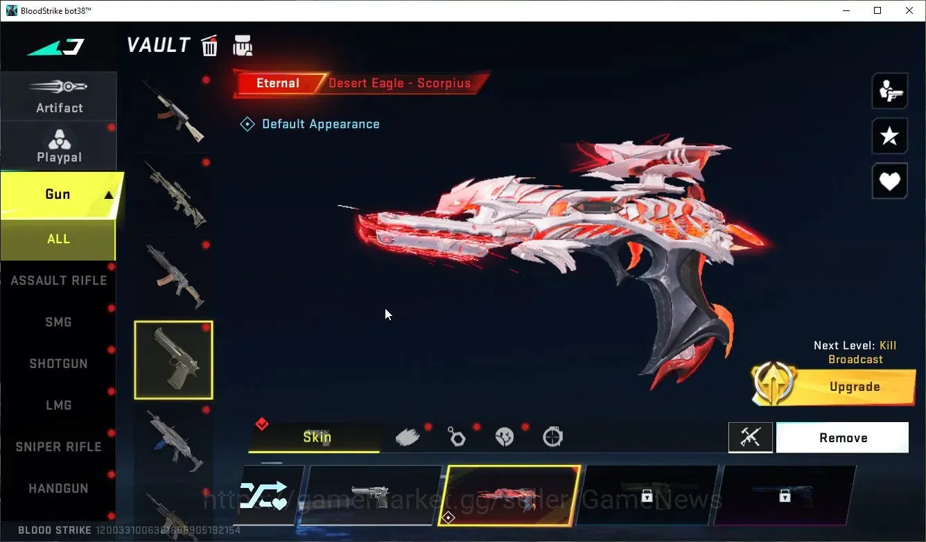 Blood Strike Accounts ASIA|ETERNAL Deagle-Scorpius|7 ULTRA[AK47-Midnight image 8