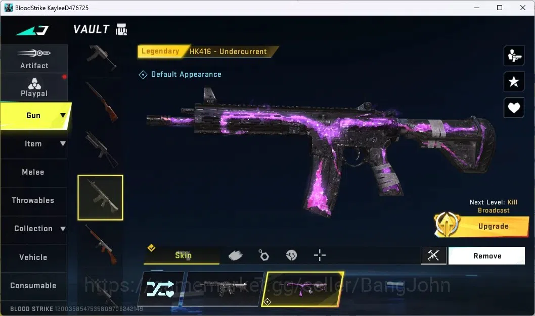 Blood Strike Accounts ASIA |1 Ultra Striker:Zero-Agent Zero|2 Legendary image 4