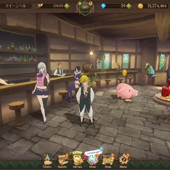 The Seven Deadly Sins: Grand Cross Accounts Endgame Global |2m CC |1LR+3UR+CollabReZero|S&B,Mersca2/6,Chaos