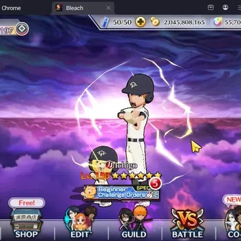 Bleach: Brave Souls Accounts High-End Global |777K BP+55K Orb|87 Prem,18 BS,3 *4/*5 Summons Ticket|Rangiku