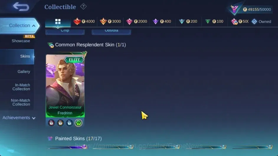 Mobile Legends: Bang Bang Accounts Hero 100|Skin 211|High Immo 444|Recal Abysal Thund image 16