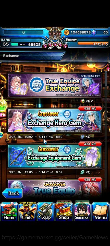 Grand Summoners Accounts Global|Rank 65|19 Ascend|SayakaTW,EmiyaTW,Summer M image 13